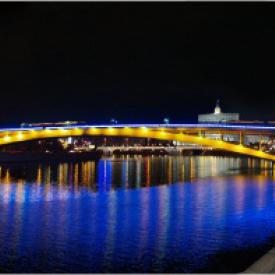 Москвичи в «Активном гражданине» оценят архитектурную подсветку столичных мостов